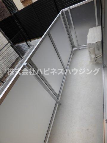 拡大写真:オークプレイス 1階101のバルコニー