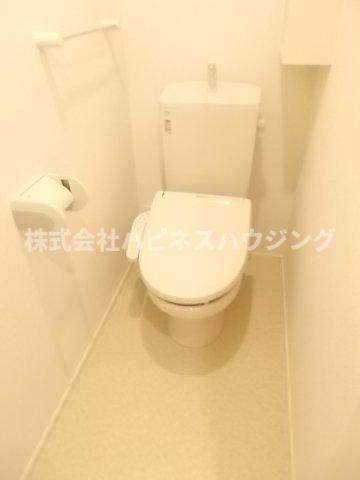 拡大写真:アンソレイエ天王台Ⅰ 1階101のトイレ