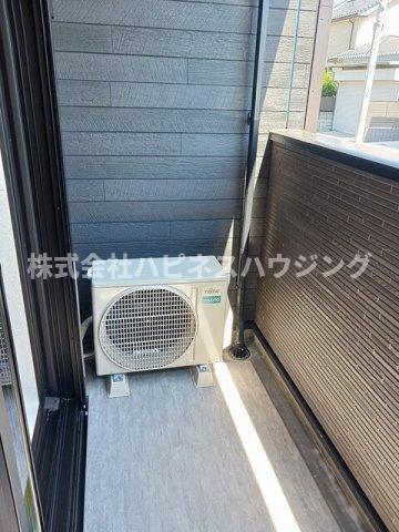 拡大写真:カムラコート 1階101のバルコニー