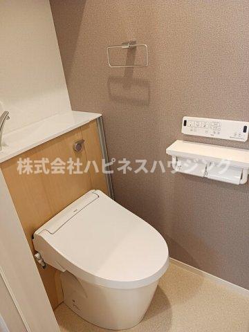 拡大写真:カムラコート 1階101のトイレ