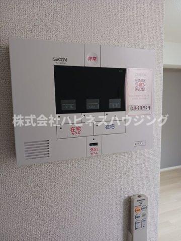 拡大写真:ソレアード弐番館 1階103のセキュリティ
