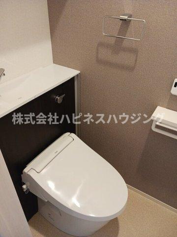 拡大写真:ソレアード弐番館 1階103のトイレ
