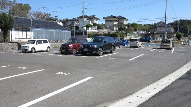拡大写真:津山市大田 1階106の駐車場