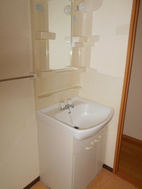 拡大写真:津山市東一宮 3階302の洗面設備