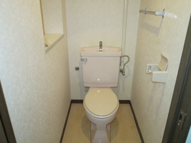拡大写真:津山市大田 1階106のトイレ