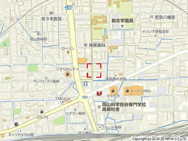 拡大写真:GRANDTIC ICHIGO 2階202の地図