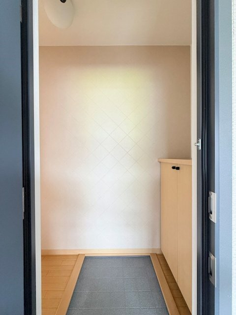 拡大写真:岡山市北区今保 2階201の玄関