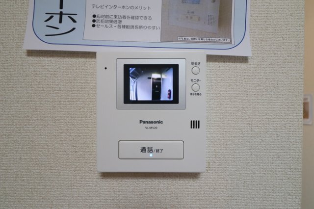 拡大写真：プレジールフダバ 1階102のセキュリティ