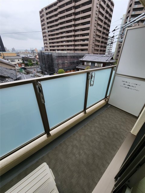 拡大写真:コクーン大元駅前 4階402のバルコニー