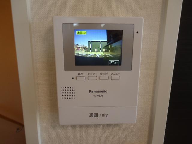 拡大写真:マロンクレスト A 2階201のセキュリティ