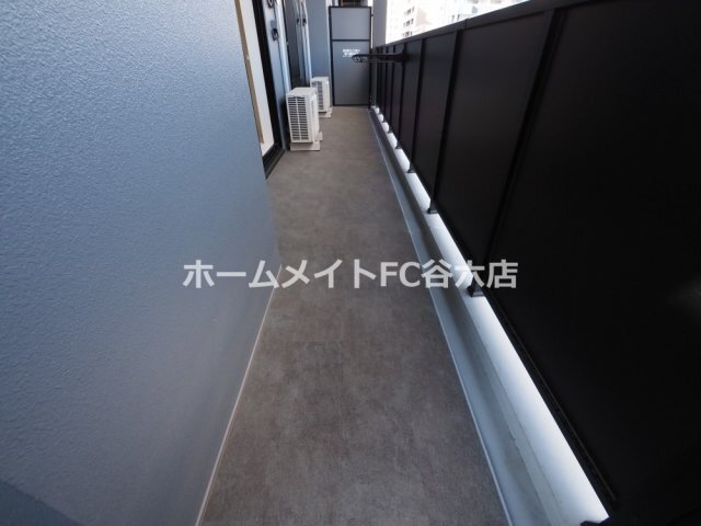 拡大写真:グランセジュール大国町 4階401のバルコニー