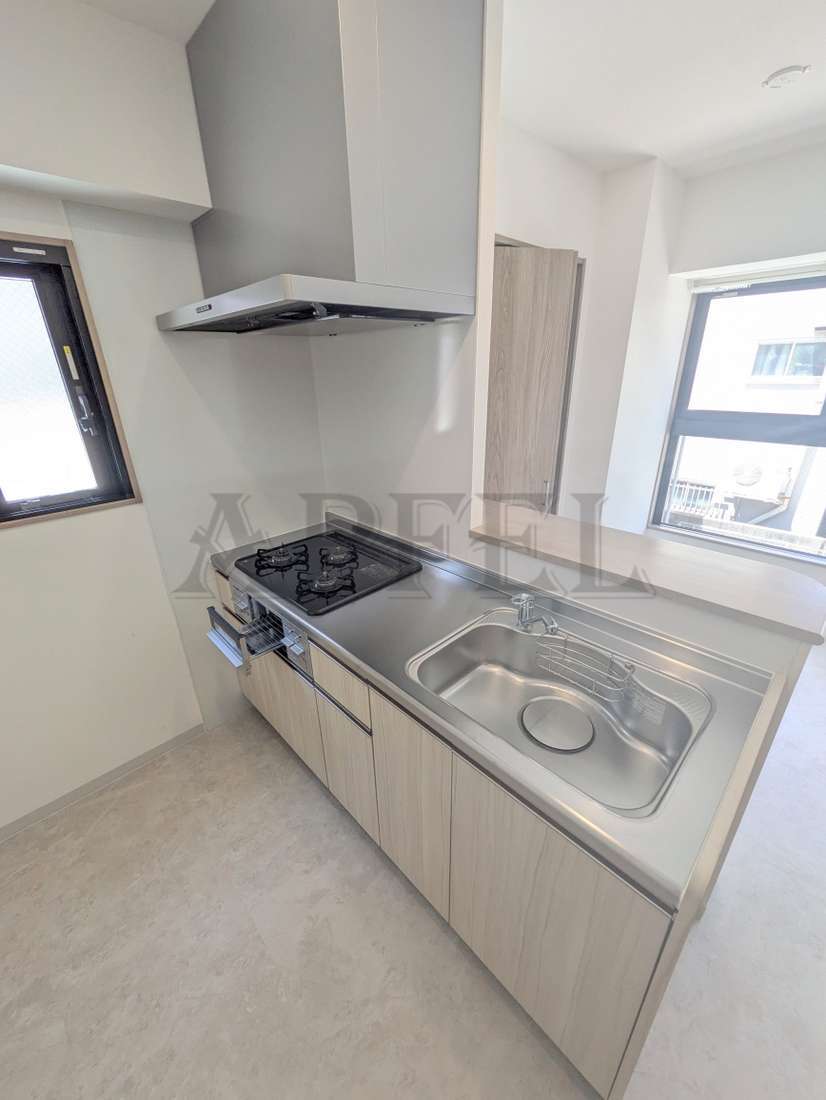 拡大写真:La Casa 上汐 4階401のキッチン