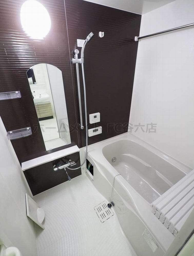 拡大写真:プレサンス松屋町グレース 9階904の風呂