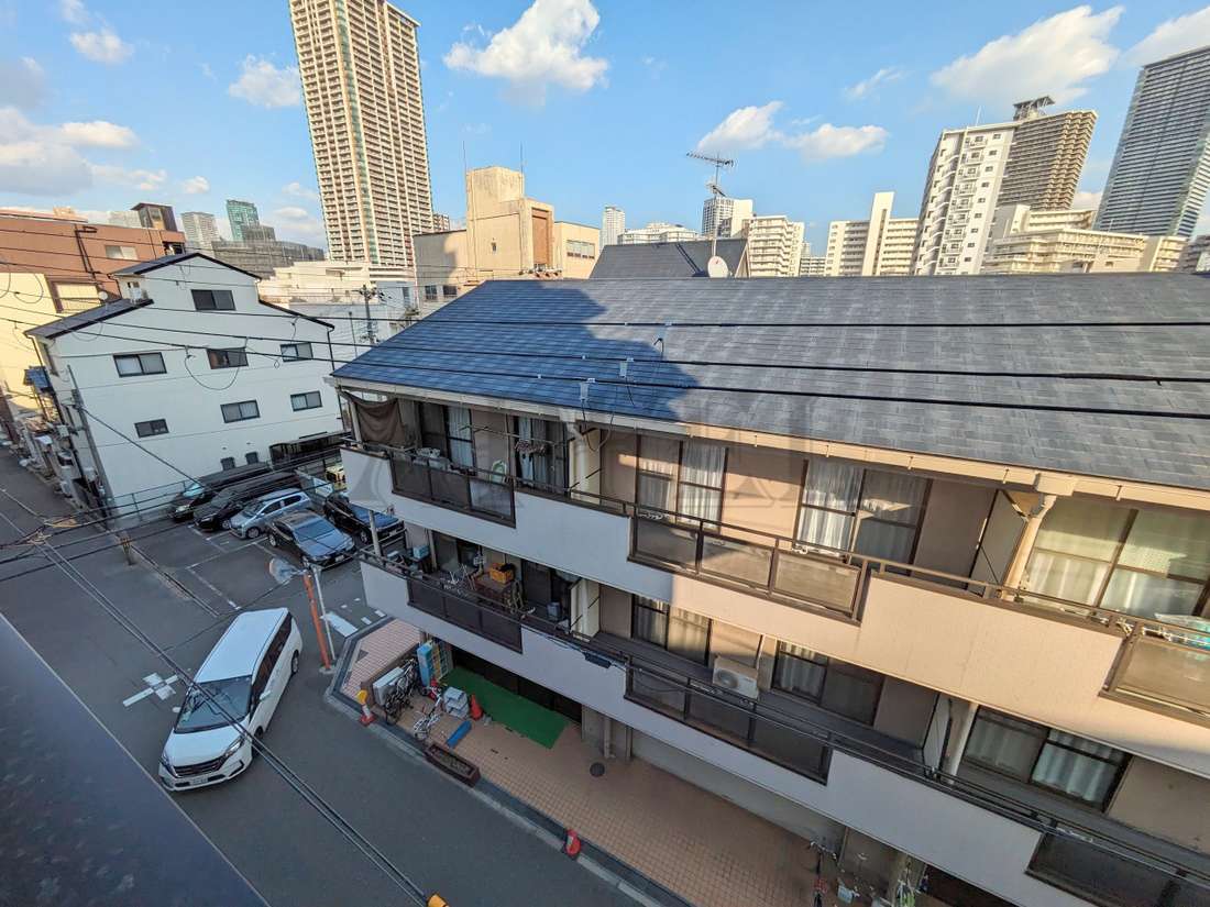拡大写真：S-RESIDENCE福島玉川Tres 9階906の展望