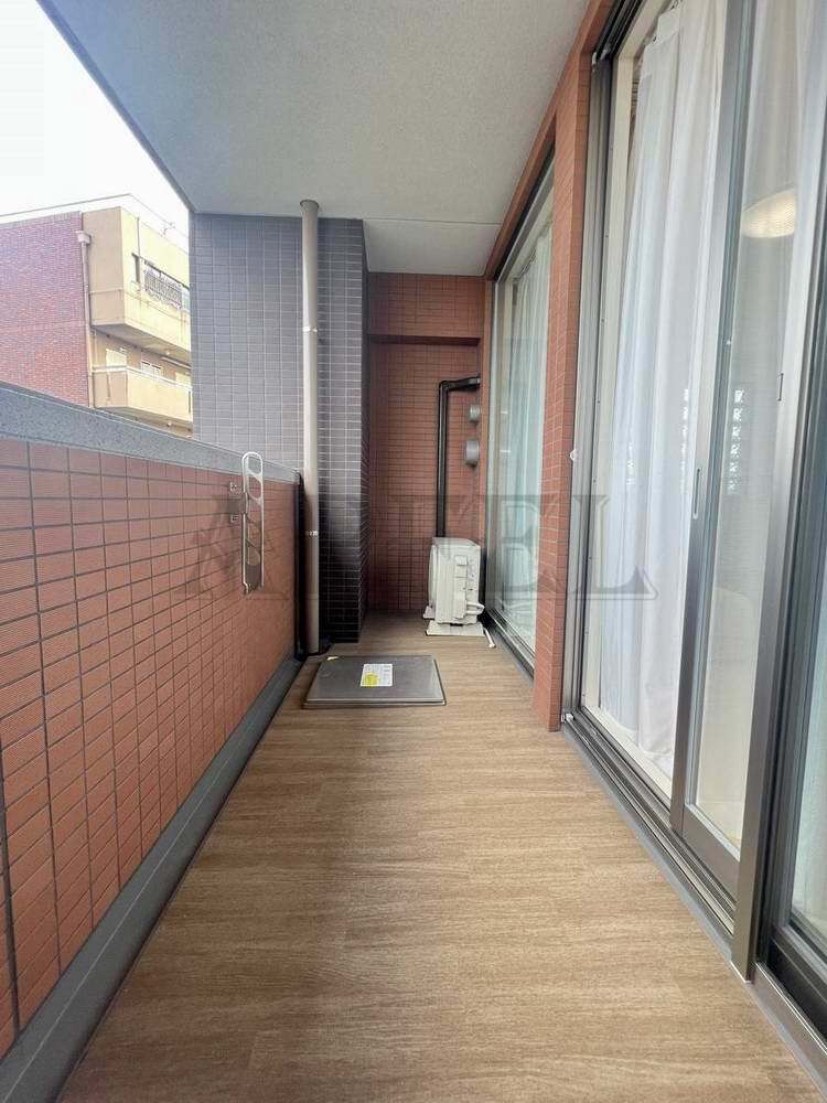 拡大写真:プレジオ城北 6階601のバルコニー