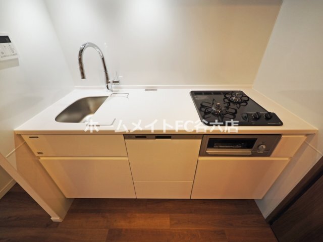 拡大写真:S-RESIDENCE松屋町asence 3階308のキッチン