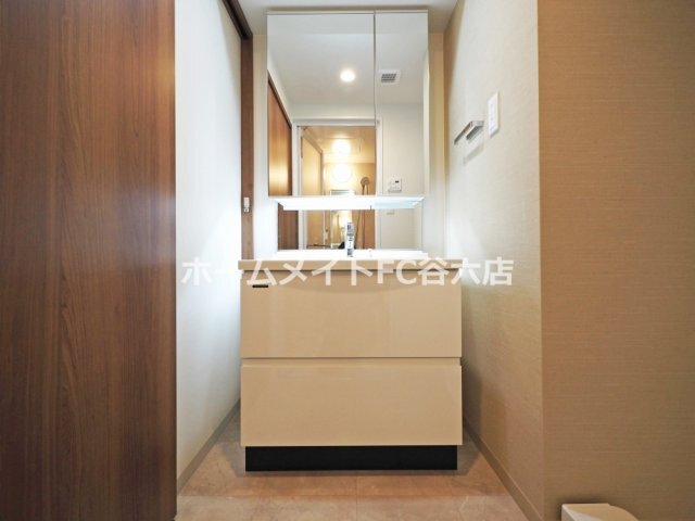 拡大写真:S-RESIDENCE松屋町asence 3階308の洗面所