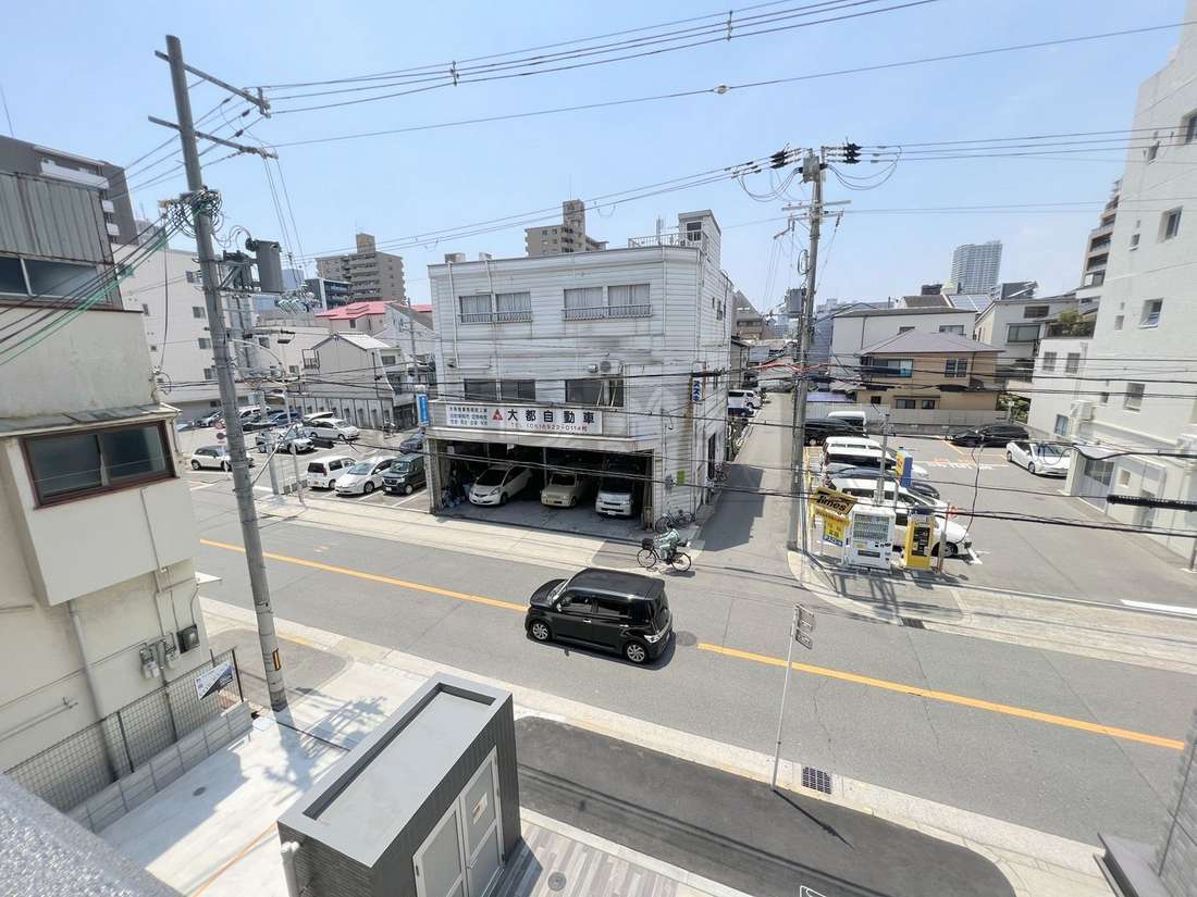 拡大写真:コートエスト都島 3階301の展望