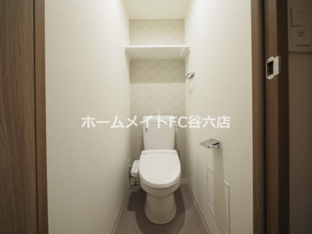 拡大写真:プランドール新北野 3階301のトイレ