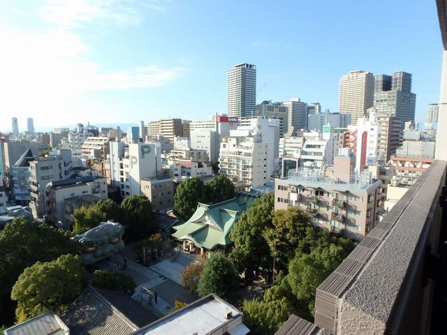 拡大写真:S-RESIDENCE難波Briller 3階306の展望