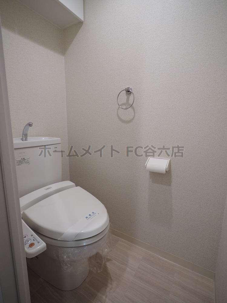 拡大写真:シティヒルズ安堂寺 6階607のトイレ