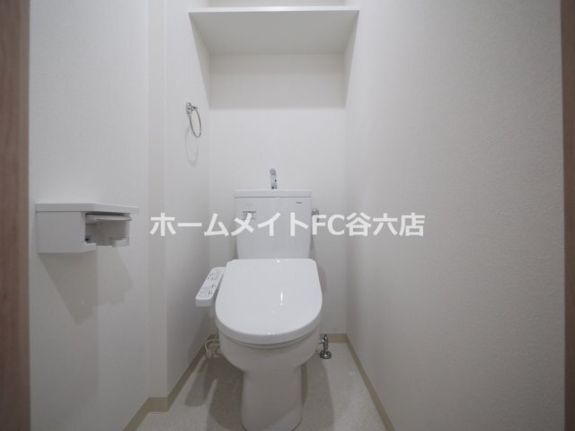 拡大写真:AND TERRACE 文の里 5階511のトイレ