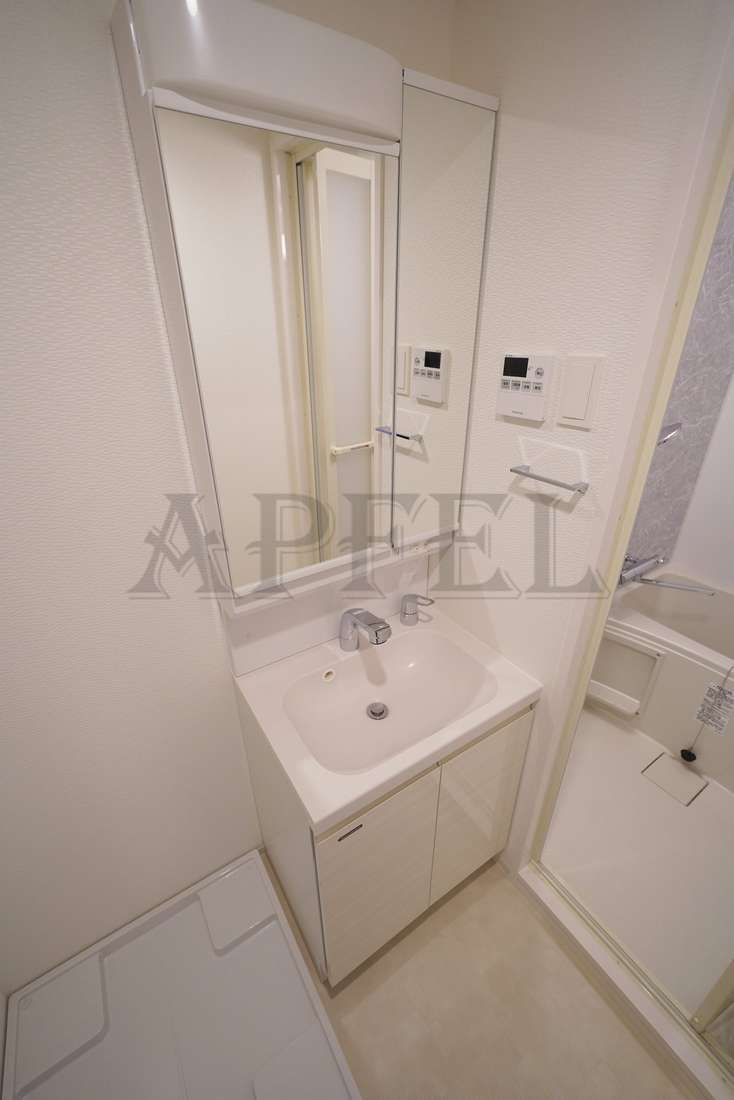 拡大写真:S-RESIDENCE堺筋本町Deux 2階203の洗面所