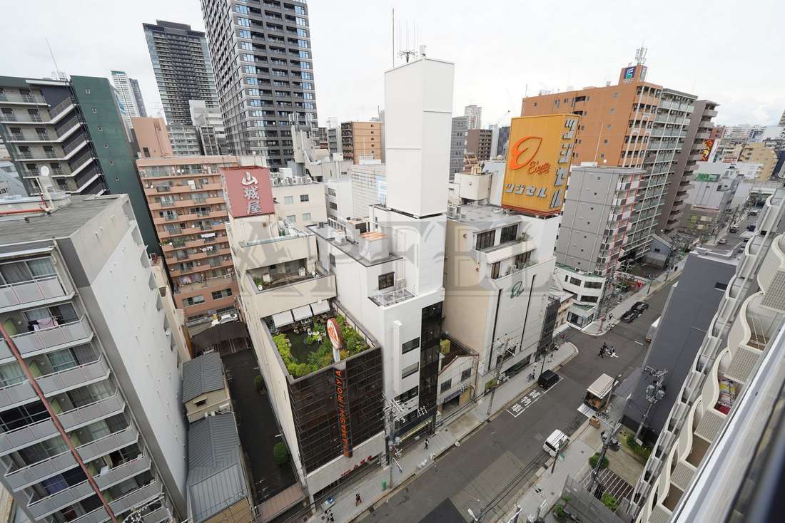 拡大写真:S-RESIDENCE堺筋本町Deux 10階1005の展望