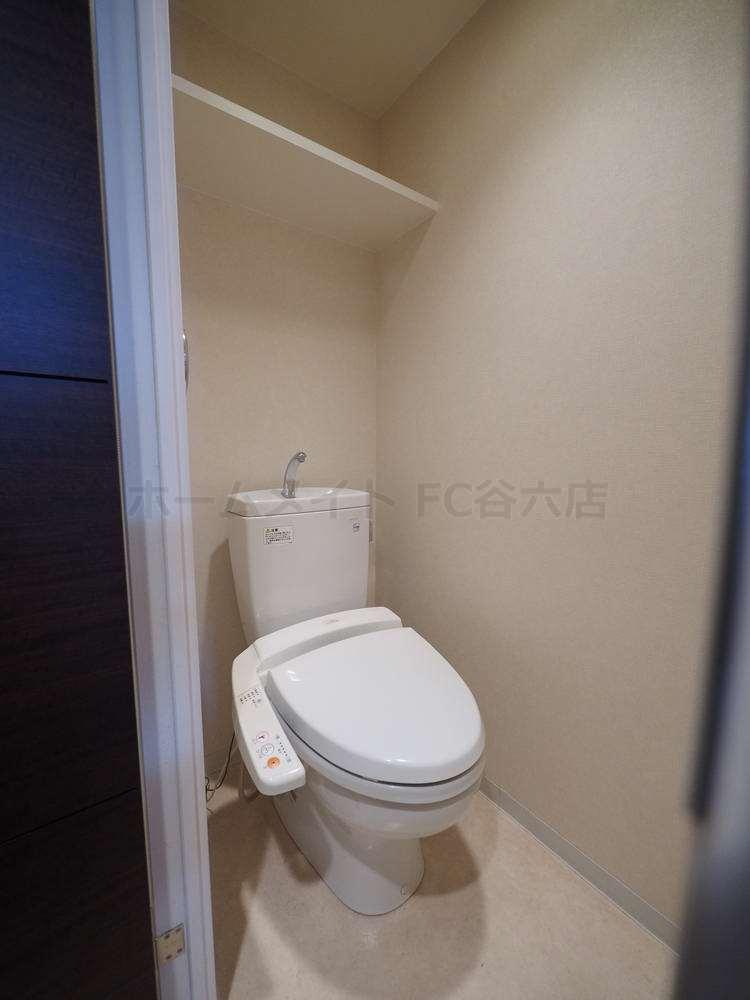 拡大写真：S-RESIDENCE　Hommachi　Marks 12階1205のトイレ