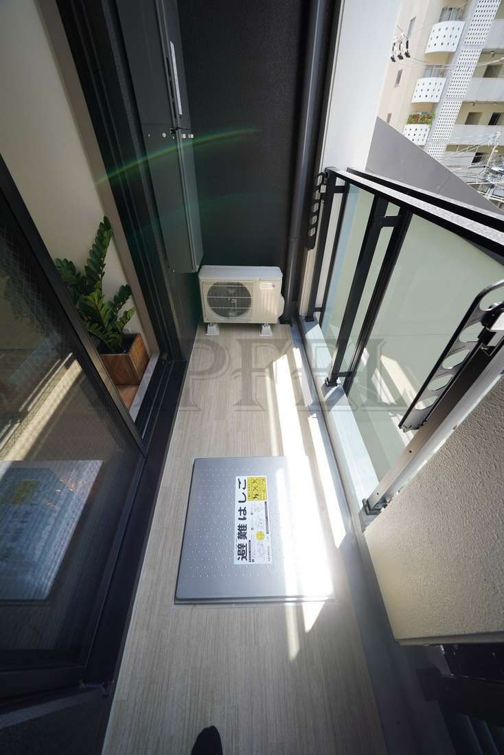 拡大写真：M.hills本町東 3階301のバルコニー