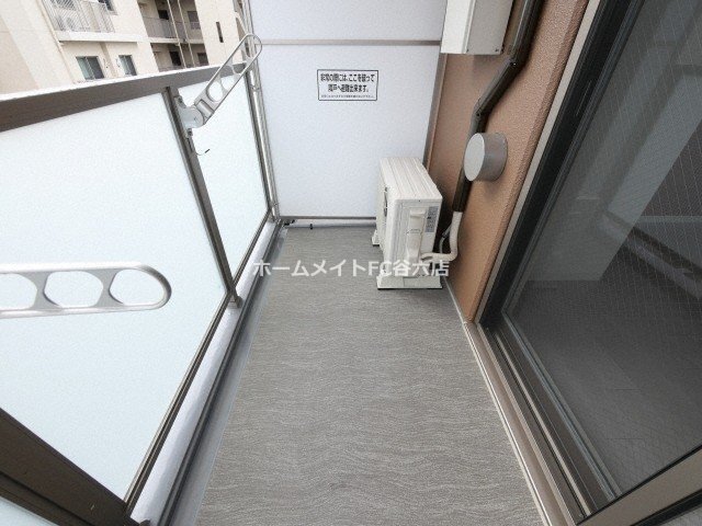 拡大写真:サンシルク阿倍野 10階1004のバルコニー
