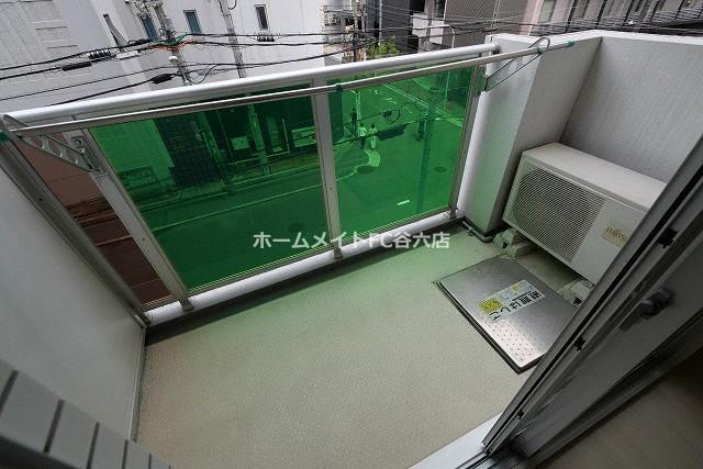 拡大写真:アーデン四ツ橋プライマリーワン 6階601のバルコニー