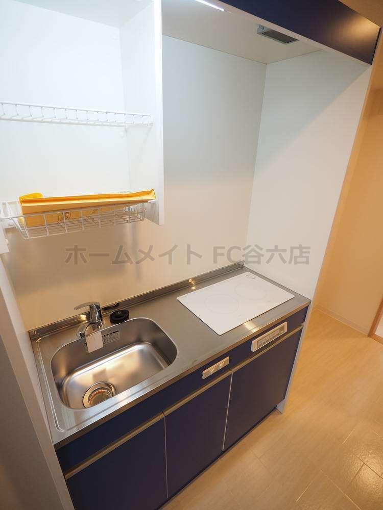 拡大写真：ラ・フォンテ松屋町 2階205のキッチン