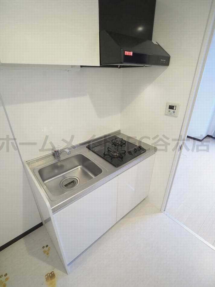 拡大写真：U-ro松屋町 5階503のキッチン