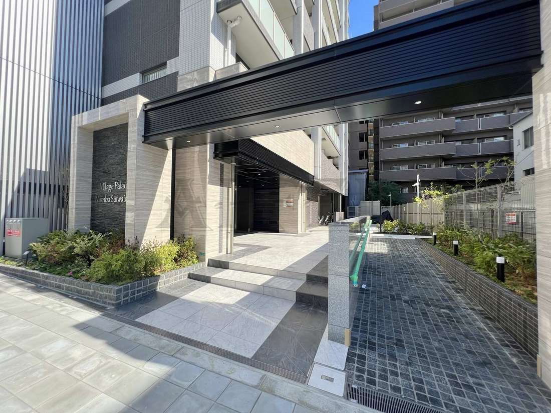 拡大写真:ミラージュパレス難波幸町 10階1009のエントランス