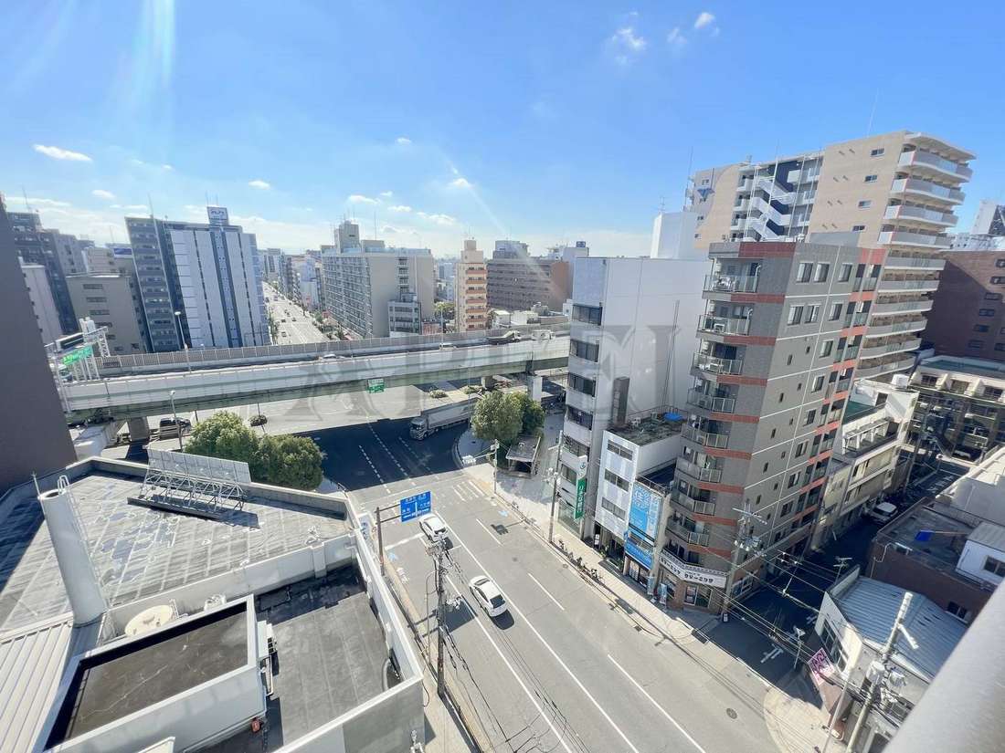 拡大写真:ミラージュパレス難波幸町 10階1009の展望