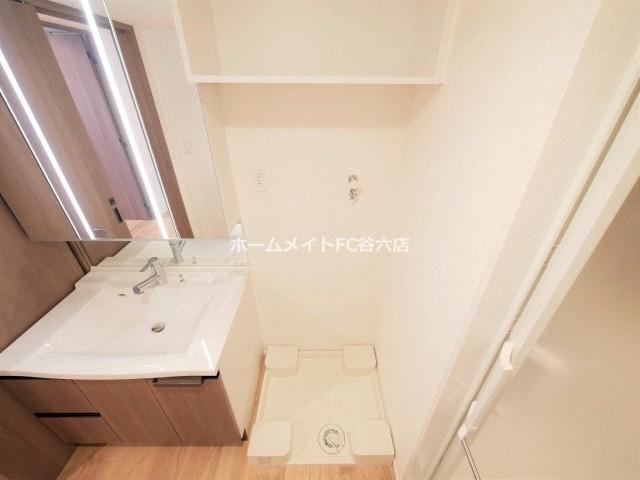 拡大写真:RJR堺筋本町タワー 5階503の洗面所