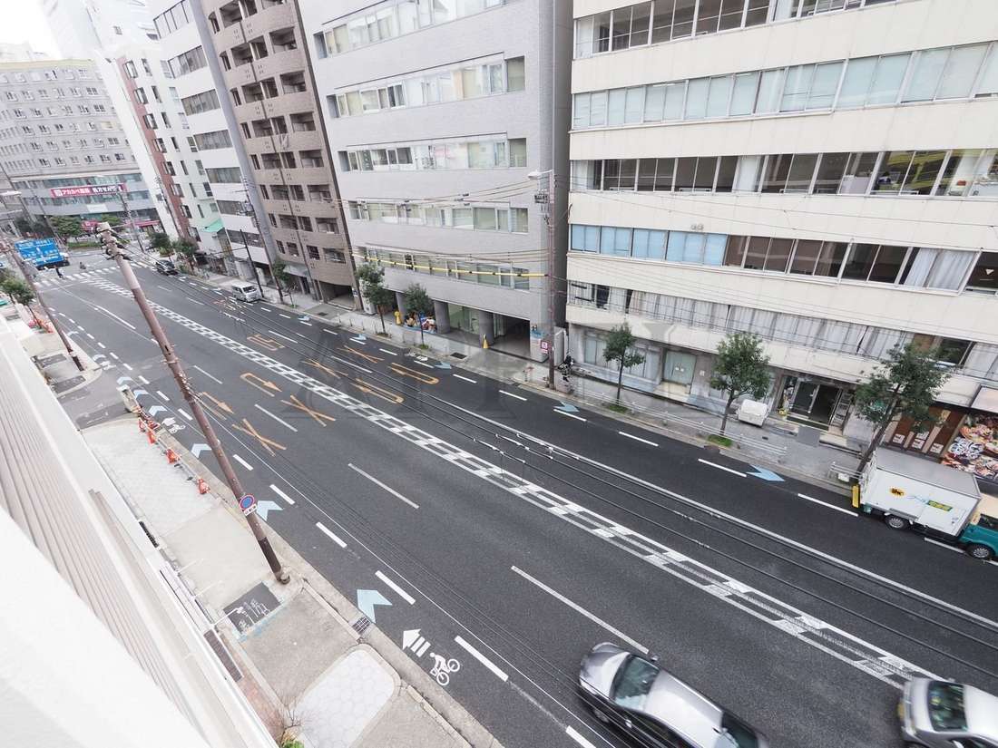 拡大写真：シーズンフラッツ靭本町 4階402の展望