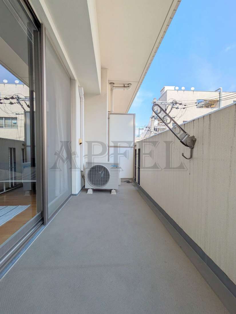 拡大写真:CASSIA福島駅前 6階603のバルコニー