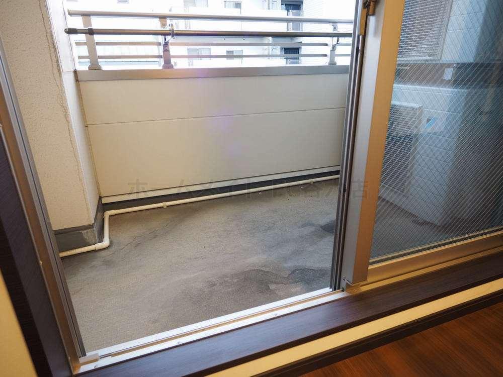 拡大写真:NS上町セブン 5階503のバルコニー