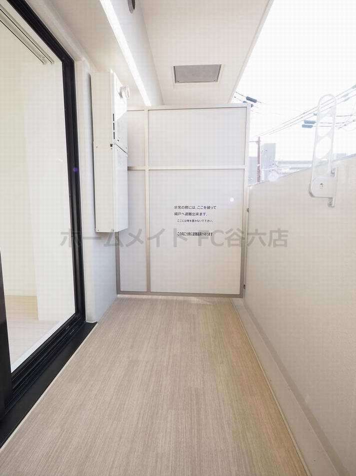 拡大写真：La　Douceur都島高倉町 9階903のバルコニー