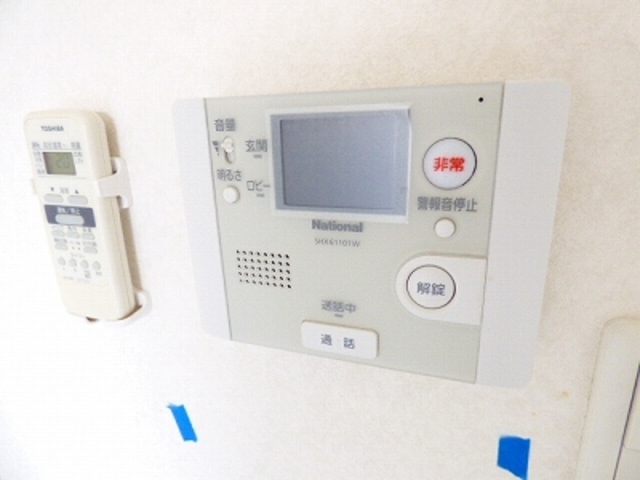 拡大写真:エンクレスト平尾2 7階707のセキュリティ