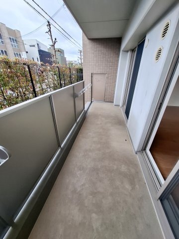 拡大写真:甲子園三番町ハイツ 1階110のバルコニー