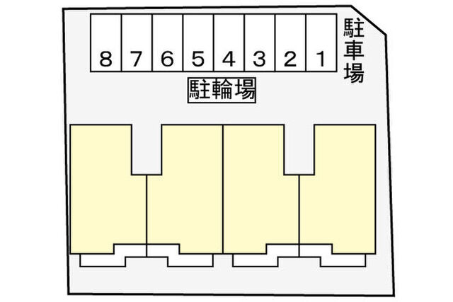 拡大写真:ビオラ館 2階202の外観