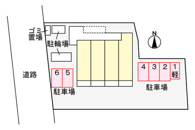 拡大写真:REGARO(レガーロ)Ⅱ 3階301の外観