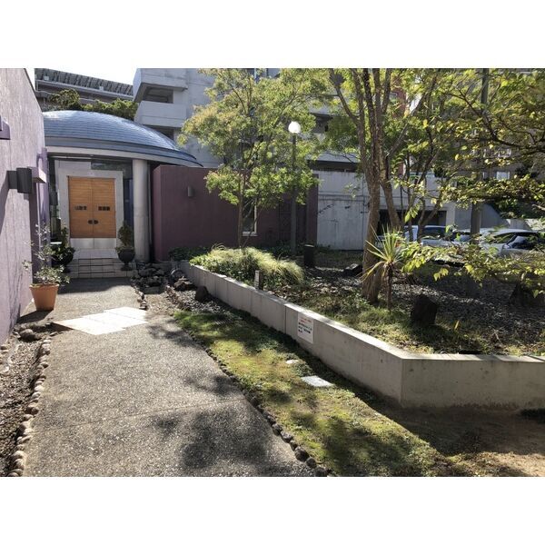 拡大写真:Ns21やごと 1階B103の庭