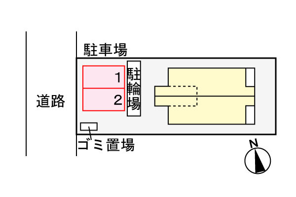 拡大写真:PLAISIR(プレジール) 1階101のその他