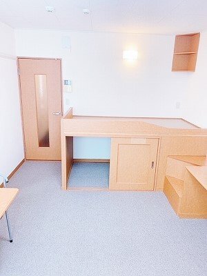 拡大写真:レオパレスパーク 2階201のゆとりの広さです
