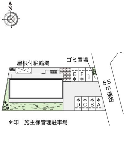 拡大写真:レオパレスアーク 3階306のその他