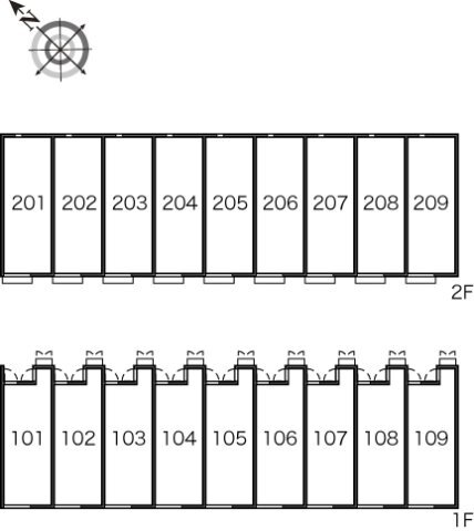 拡大写真:レオネクストヴィダ フェリス 2階205のその他